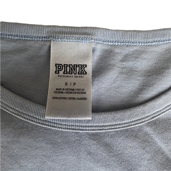 NWOT Victoria’s Secret Pink Batwing Oversized Baseball 3/4 T-shirt (size S) - Picture 4 of 11